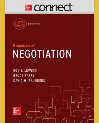 Book cover for Connect Access Card for Essentials of Negotiation