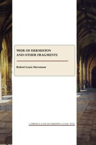 Cover of Weir of Hermiston and other fragments