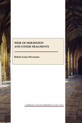 Book cover for Weir of Hermiston and other fragments