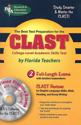 Book cover for CLAST: College-Level Academic Skills test