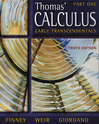 Book cover for Calculus, Early Transcendentals Part 1 Single Variable