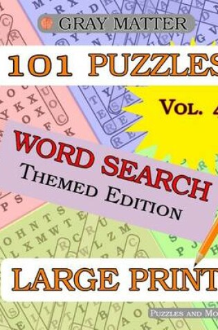 Cover of LARGE PRINT Word Search Puzzles - Volume 4