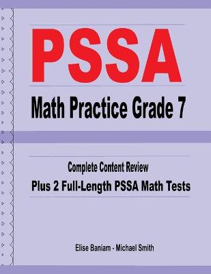 Book cover for PSSA Math Practice Grade 7