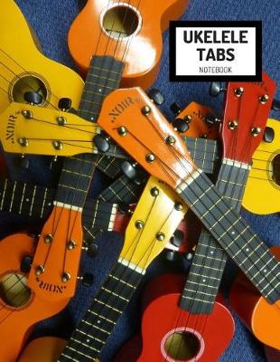 Book cover for Ukelele Tabs Notebook