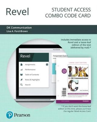 Book cover for Revel for DK Communication -- Combo Access Card