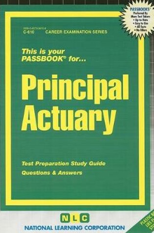 Cover of Principal Actuary