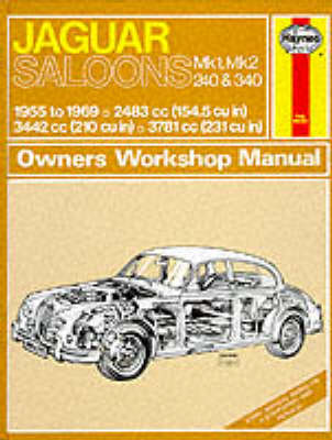 Book cover for Jaguar Mk.1 and 2, 240 & 340 Owner's Workshop Manual