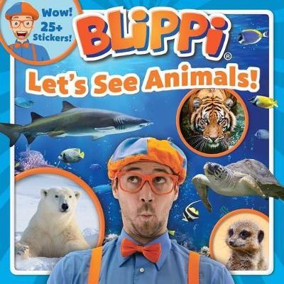 Book cover for Blippi: Let's See Animals!