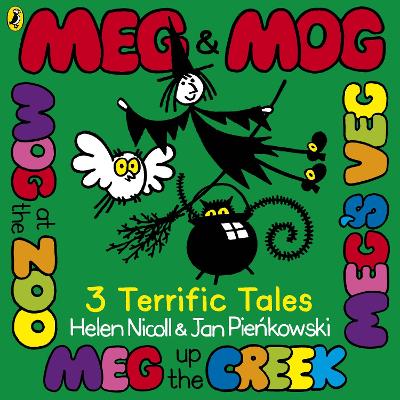 Book cover for Meg & Mog: Three Terrific Tales