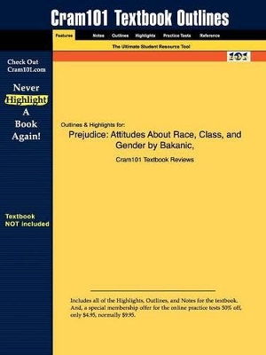 Book cover for Studyguide for Prejudice