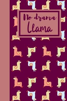 Book cover for No Drama LLama