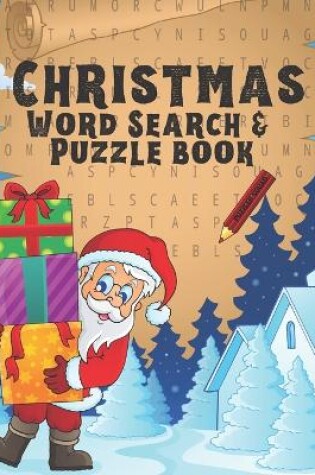 Cover of Christmas Wordsearch and Puzzle Book