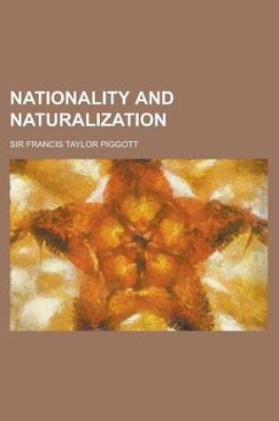 Cover of Nationality and Naturalization