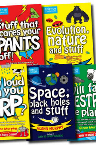 Cover of Science Museum Collection Set (sorted! Space, Black Holes and Stuff How Loud Can You Burp? Sorted! Evolution, Nature and Stuff)