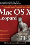 Book cover for Mac OS X Leopard Bible