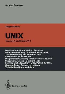 Cover of Unix