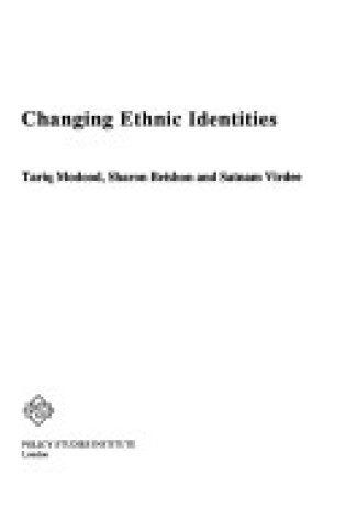 Cover of Changing Ethnic Identities