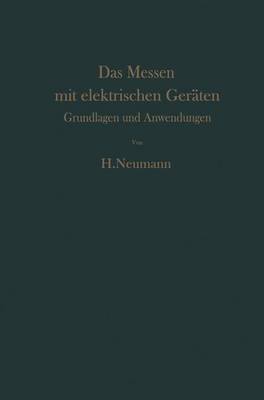 Book cover for Das Messen Mit Elektrischen Geraten