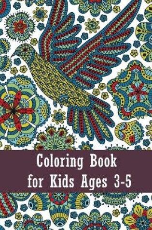 Cover of Coloring book for kids ages 3-5