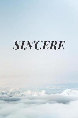 Book cover for Sincere