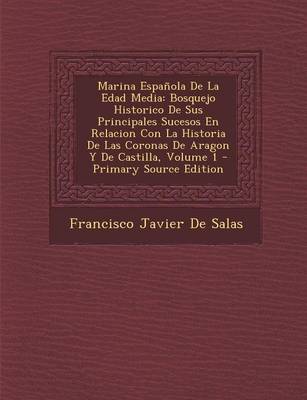 Book cover for Marina Espanola de La Edad Media