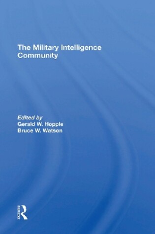 Cover of The Military Intelligence Community