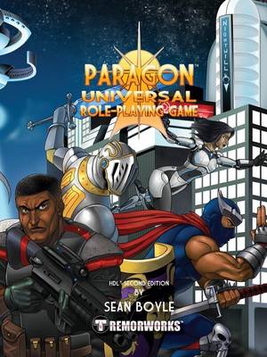 Book cover for Paragon Universal Role-Playing Game - Softcover