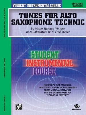 Cover of Tunes for Alto Saxophone Technic, Level I