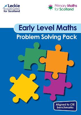Book cover for Primary Maths for Scotland Early Level Problem Solving Pack