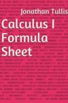 Book cover for Calculus I Formula Sheet