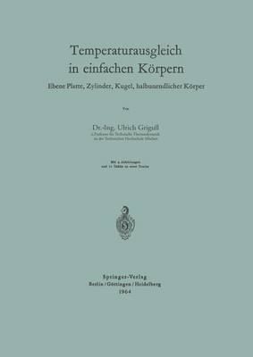 Book cover for Temperaturausgleich in Einfachen Koerpern