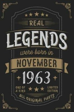 Cover of Real Legends were born in November 1963