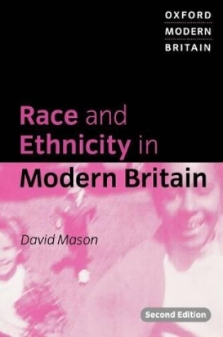Cover of Race and Ethnicity in Modern Britain