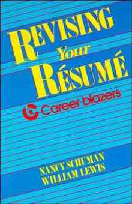 Book cover for Revising Your Resume