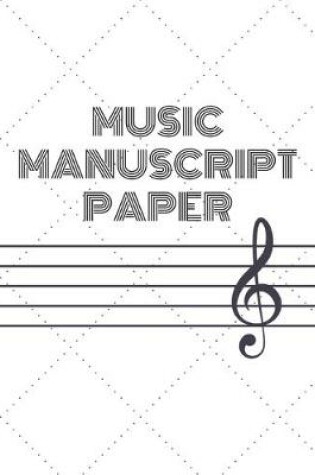 Cover of Music Manuscript Paper