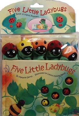 Book cover for Five Little Ladybugs