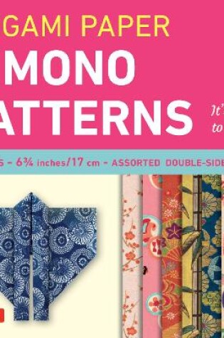Cover of Origami Paper Kimono Patterns Small