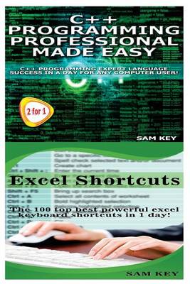 Book cover for C++ Programming Professional Made Easy & Excel Shortcuts