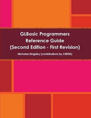 Book cover for GLBasic Programmers Reference Guide (Second Edition)