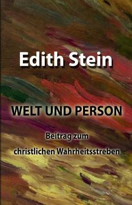 Book cover for Welt und Person