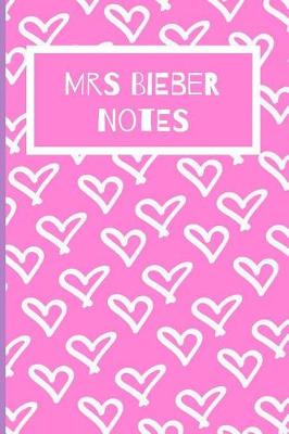 Book cover for Mrs Bieber Notes