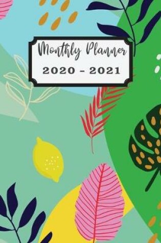 Cover of 2020-2021 Planner