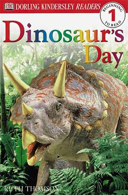 Book cover for DK READERS L1: DINOSAUR DAY