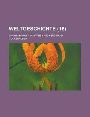 Book cover for Weltgeschichte (16)