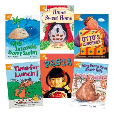 Book cover for Learn at Home:Star Reading Orange Level Pack (5 fiction and 1 non-fiction book)