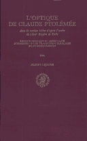 Cover of L'Optique de Claude Ptolemee dans la version latine d'apres l'arabe de l'emir Eugene de Sicile