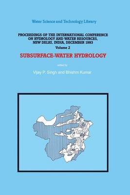 Cover of Subsurface-Water Hydrology