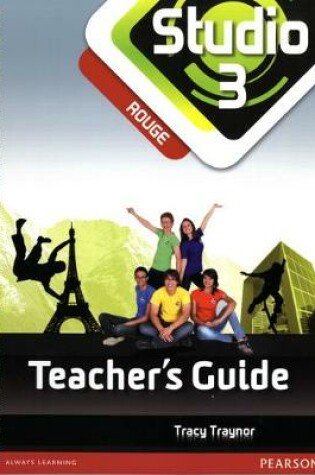 Cover of Studio 3 Rouge Teacher Guide New Edition