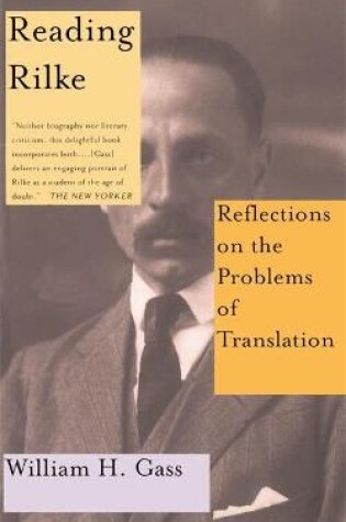 Cover of Reading Rilke Reflections On The Problems Of Translations