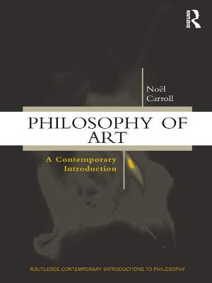 Book cover for Philosophy of Art